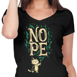 I Cast Nope - Women's V-Neck