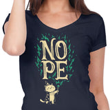 I Cast Nope - Women's V-Neck