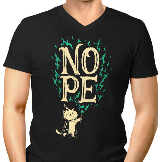 I Cast Nope - Men's V-Neck