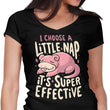 I Choose a Little Nap - Women's V-Neck
