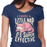I Choose a Little Nap - Women's V-Neck