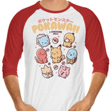 I Choose All - 3/4 Sleeve Raglan T-Shirt