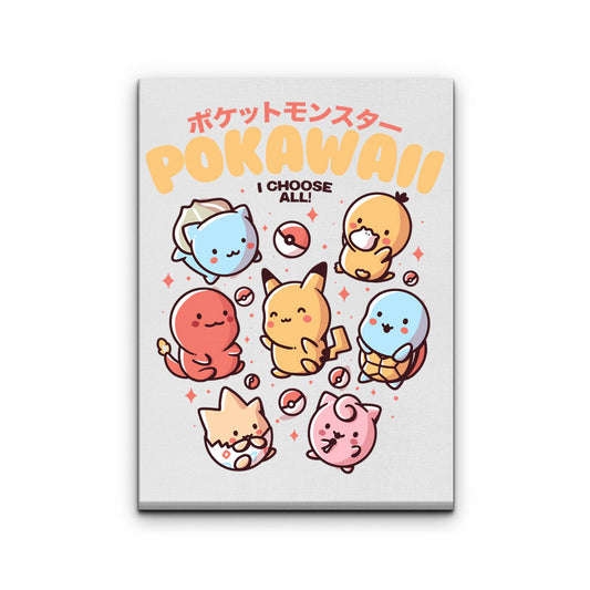 I Choose All - Canvas Print