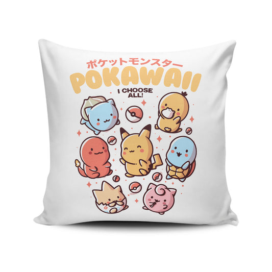 I Choose All - Throw Pillow