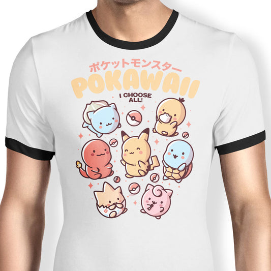 I Choose All - Ringer T-Shirt
