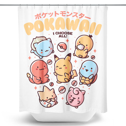 I Choose All - Shower Curtain