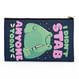 I Didn't Stab Anyone - Accessory Pouch