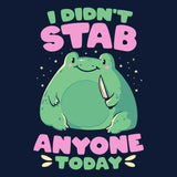 I Didn't Stab Anyone - Canvas Print