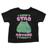 I Didn't Stab Anyone - Youth Apparel