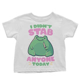 I Didn't Stab Anyone - Youth Apparel