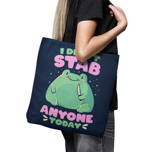 I Didn't Stab Anyone - Tote Bag
