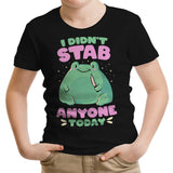 I Didn't Stab Anyone - Youth Apparel