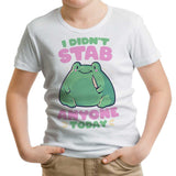 I Didn't Stab Anyone - Youth Apparel
