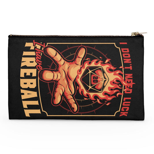 I Don't Need Luck - Accessory Pouch