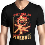 I Don't Need Luck - Men's V-Neck