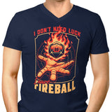 I Don't Need Luck - Men's V-Neck
