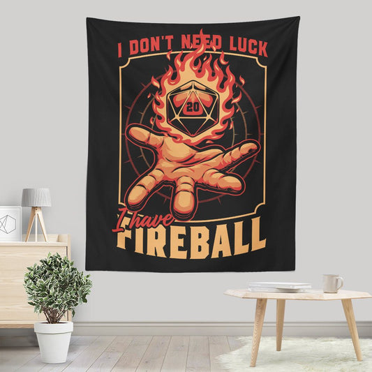 I Don't Need Luck - Wall Tapestry