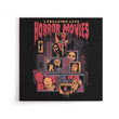 I Freaking Love Horror Movies - Canvas Print