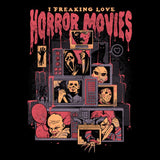 I Freaking Love Horror Movies - Tote Bag