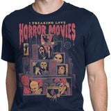 I Freaking Love Horror Movies - Men's Apparel