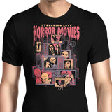 I Freaking Love Horror Movies - Men's Apparel