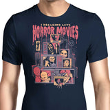 I Freaking Love Horror Movies - Men's Apparel