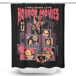 I Freaking Love Horror Movies - Shower Curtain