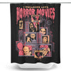 I Freaking Love Horror Movies - Shower Curtain