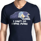 I Have Plans - Men's V-Neck