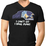 I Have Plans - Men's V-Neck