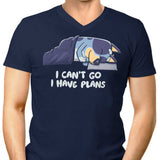 I Have Plans - Men's V-Neck