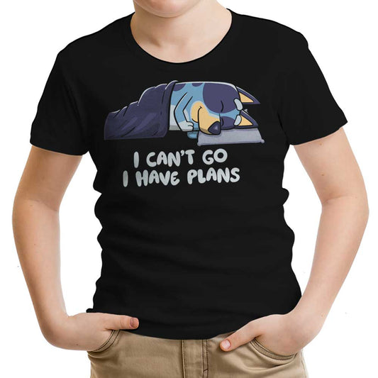 I Have Plans - Youth Apparel