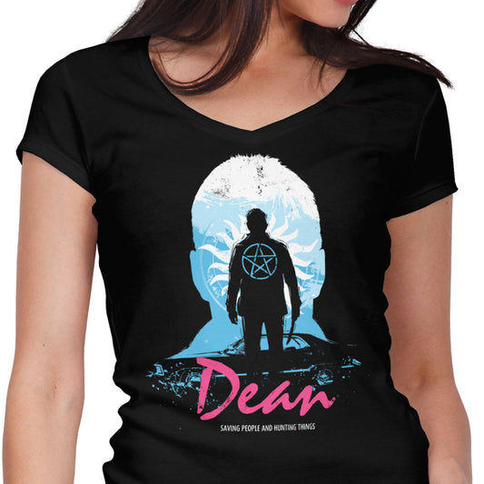 I Hunt, Therefore I Am - Women's V-Neck