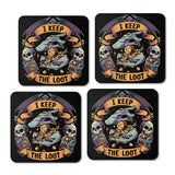 I Keep the Loot - Coasters