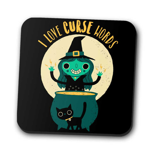 I Love Curse Words - Coasters