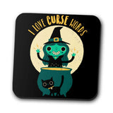 I Love Curse Words - Coasters