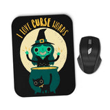 I Love Curse Words - Mousepad