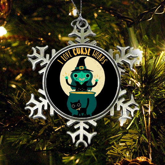 I Love Curse Words - Ornament