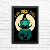 I Love Curse Words - Posters & Prints