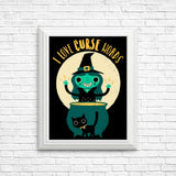 I Love Curse Words - Posters & Prints