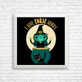 I Love Curse Words - Posters & Prints