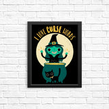 I Love Curse Words - Posters & Prints
