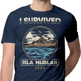 I Survived Isla Nublar - Men's Apparel