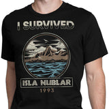 I Survived Isla Nublar - Men's Apparel