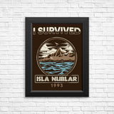 I Survived Isla Nublar - Posters & Prints