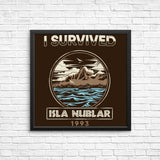 I Survived Isla Nublar - Posters & Prints