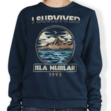 I Survived Isla Nublar - Sweatshirt