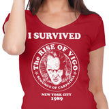 I Survived Vigo - Women's V-Neck