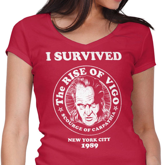 I Survived Vigo - Women's V-Neck