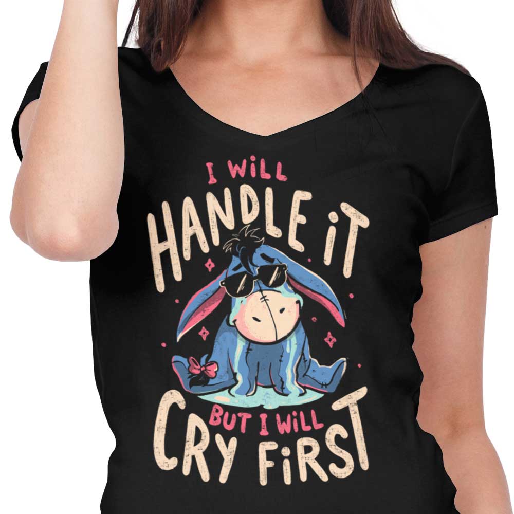 I Will Handle It - Women's V-Neck